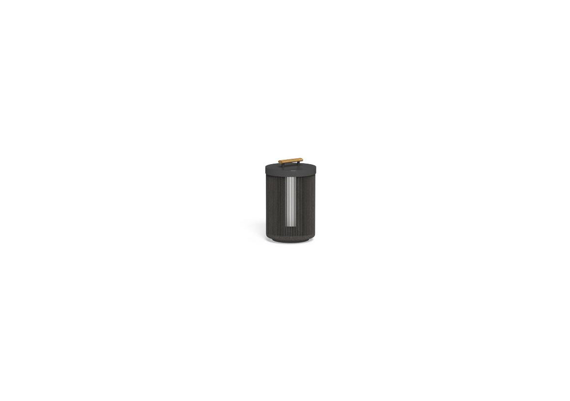 Finish - Graphite Frame Dark Gray Rope