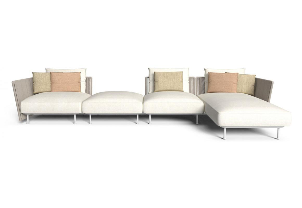 Finish - White Frame Warm White Cushions