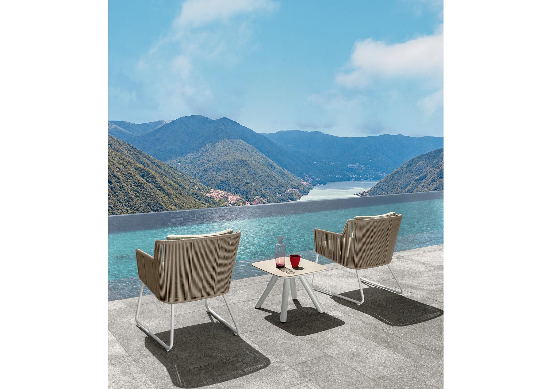 Coral Square Coffee Table Small