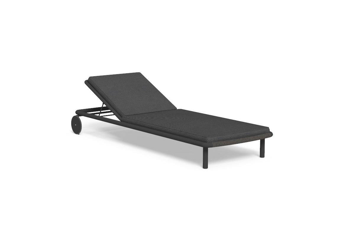 Finish - Graphite Frame Dark Gray Cushions
