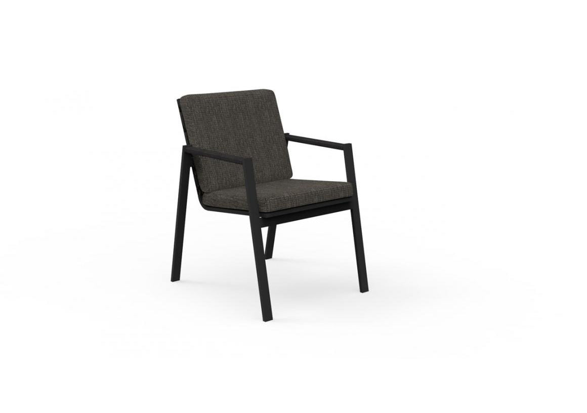 Finish - Graphite Frame Dark Gray Cushions