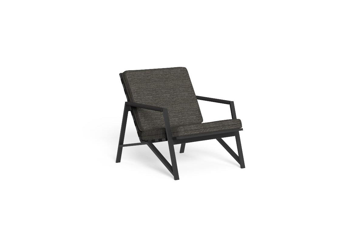 Finish - Graphite Frame Dark Gray Cushions