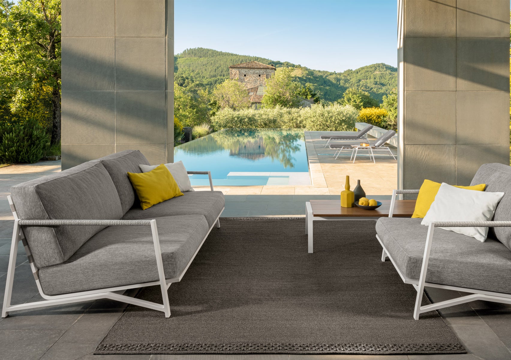Cottage Luxury Two Seater Sofa