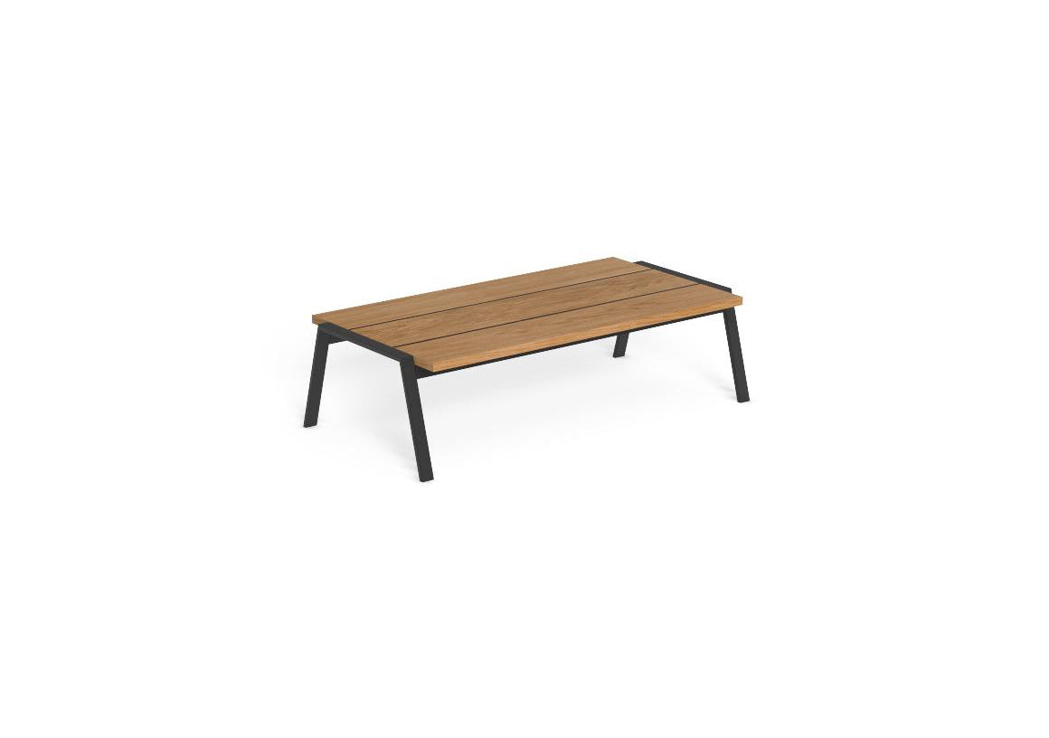 Finish - Graphite Frame Iroko Top