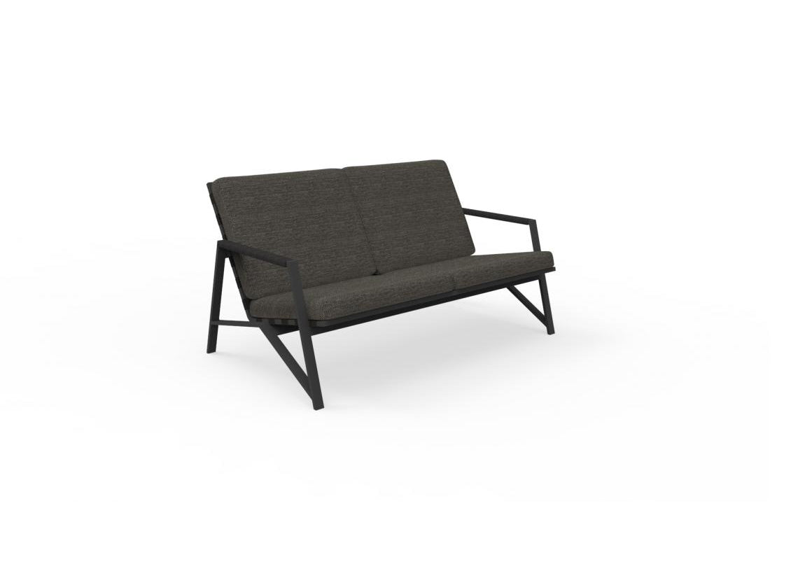 Finish - Graphite Frame Dark Gray Cushions