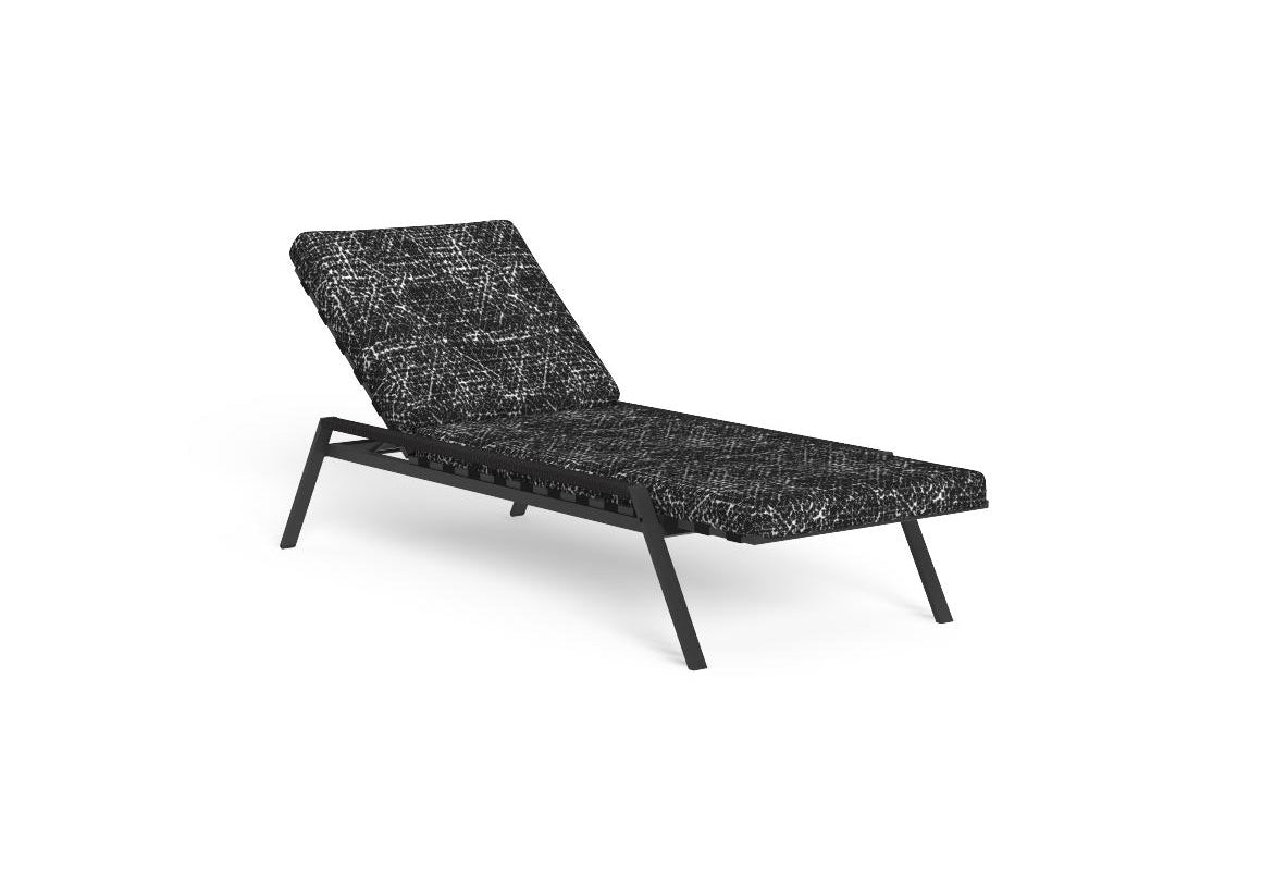 Finish - Graphite Frame Black Abstract Cushions