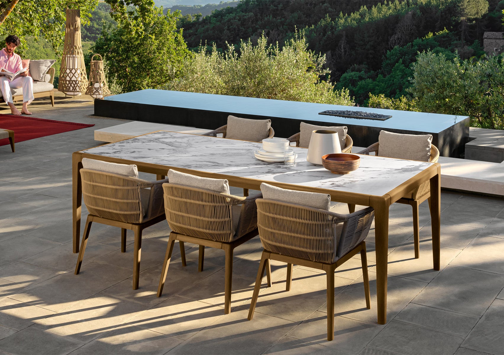 Cruise//Teak Dining Table Big