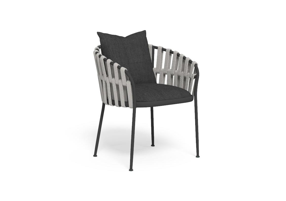 Finish - Graphite Frame Dark Gray Cushions