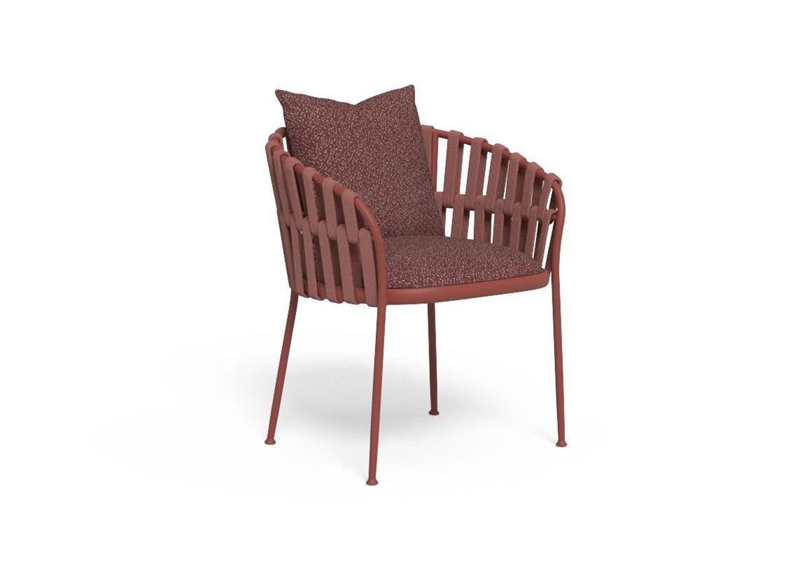 Finish - Red Frame Indian Red Cushions