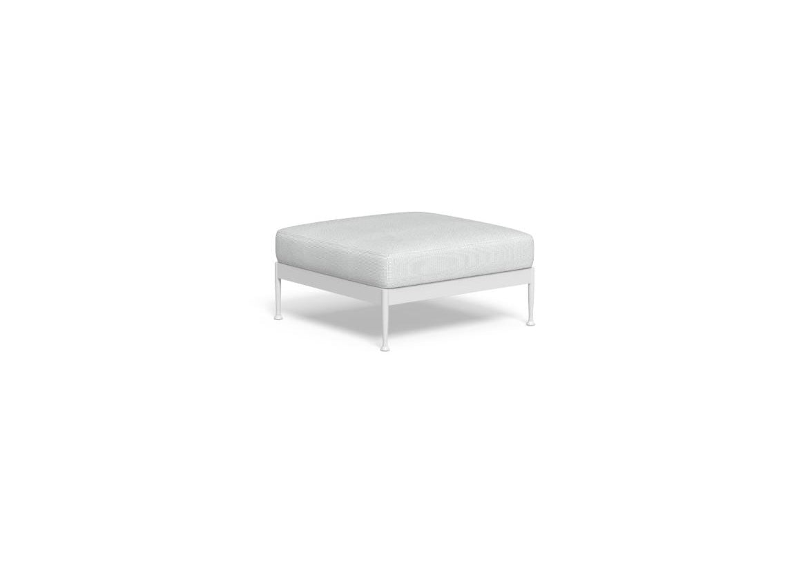 Finish - White Frame Silver Cushion