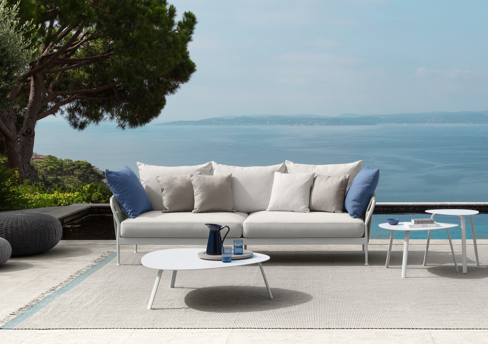 Frame Three Seater Sofa