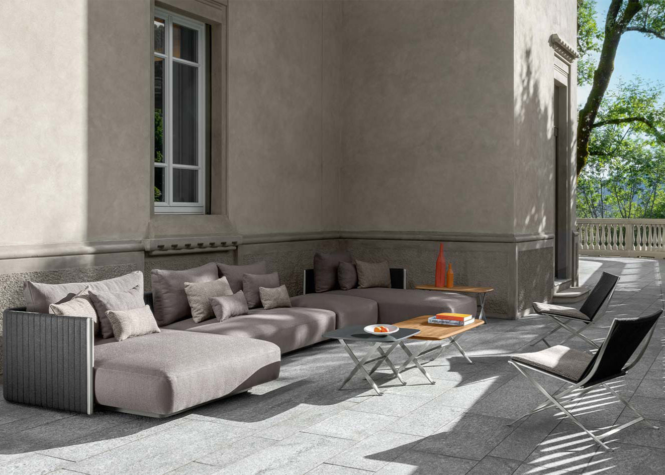 George Folding Lounge Armchair