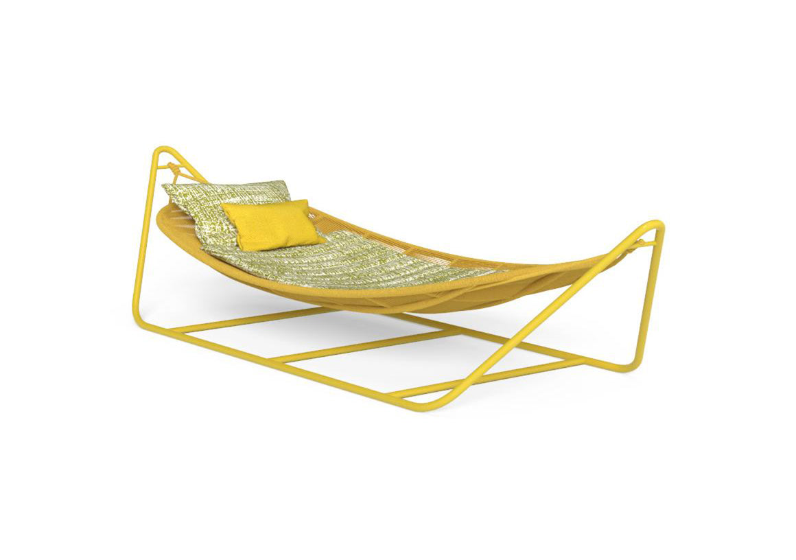 Finish - Yellow Frame Outmap Olive Cushion