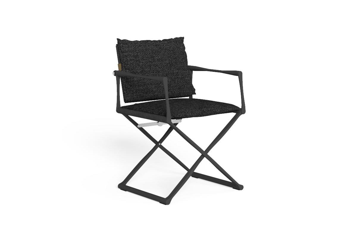 Finish - Graphite Frame Textilene Dark Gray Support