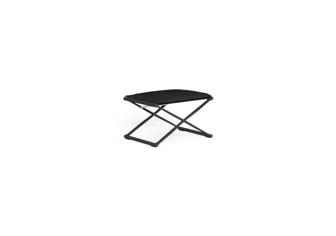 Finish - Graphite Frame Textilene Dark Gray Support