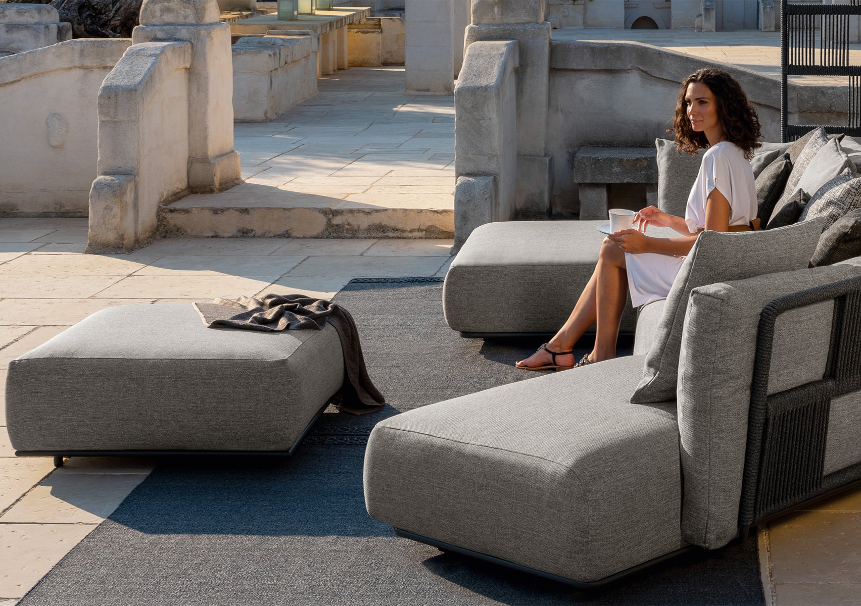 Scacco Square Pouf
