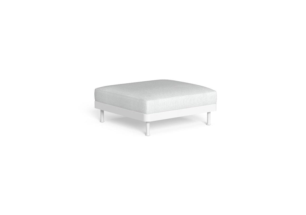 Finish - White Frame Silver Cushion