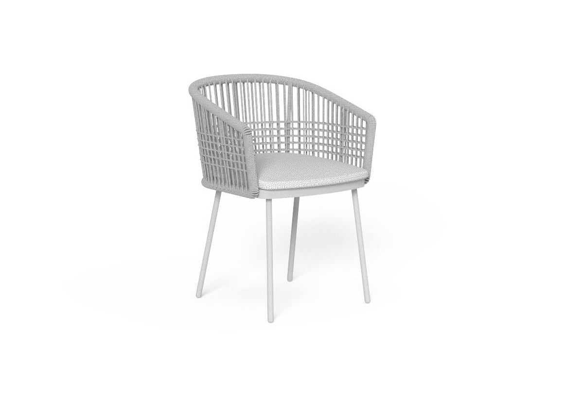 Finish - White Frame Silver Cushion
