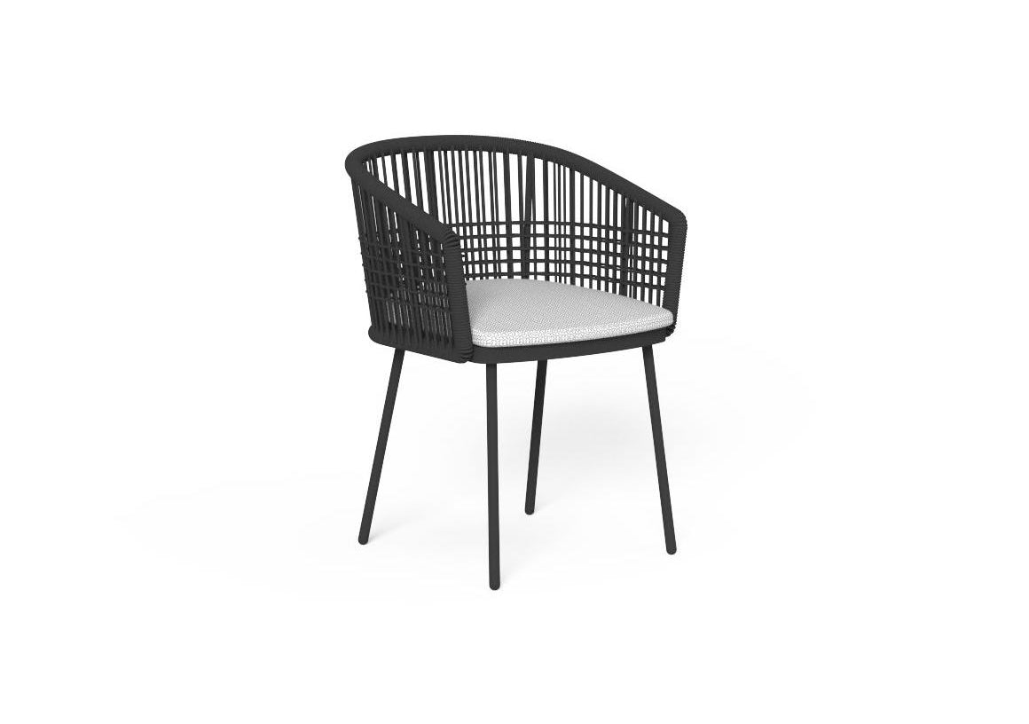 Finish - Graphite Frame Silver Cushion