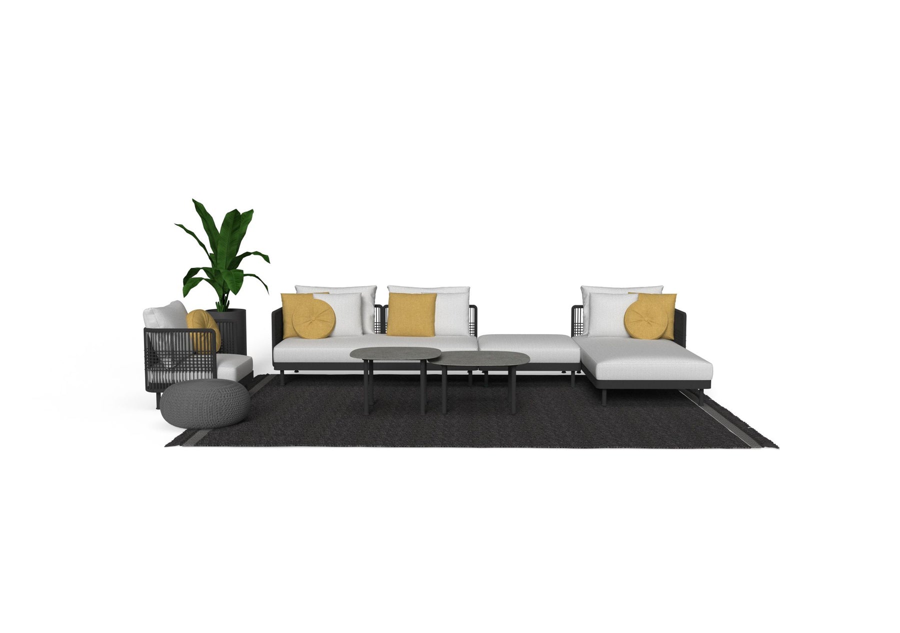 Slam//Rope Modular Sofa