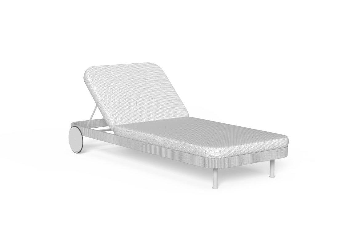Finish - White Frame Silver Cushions