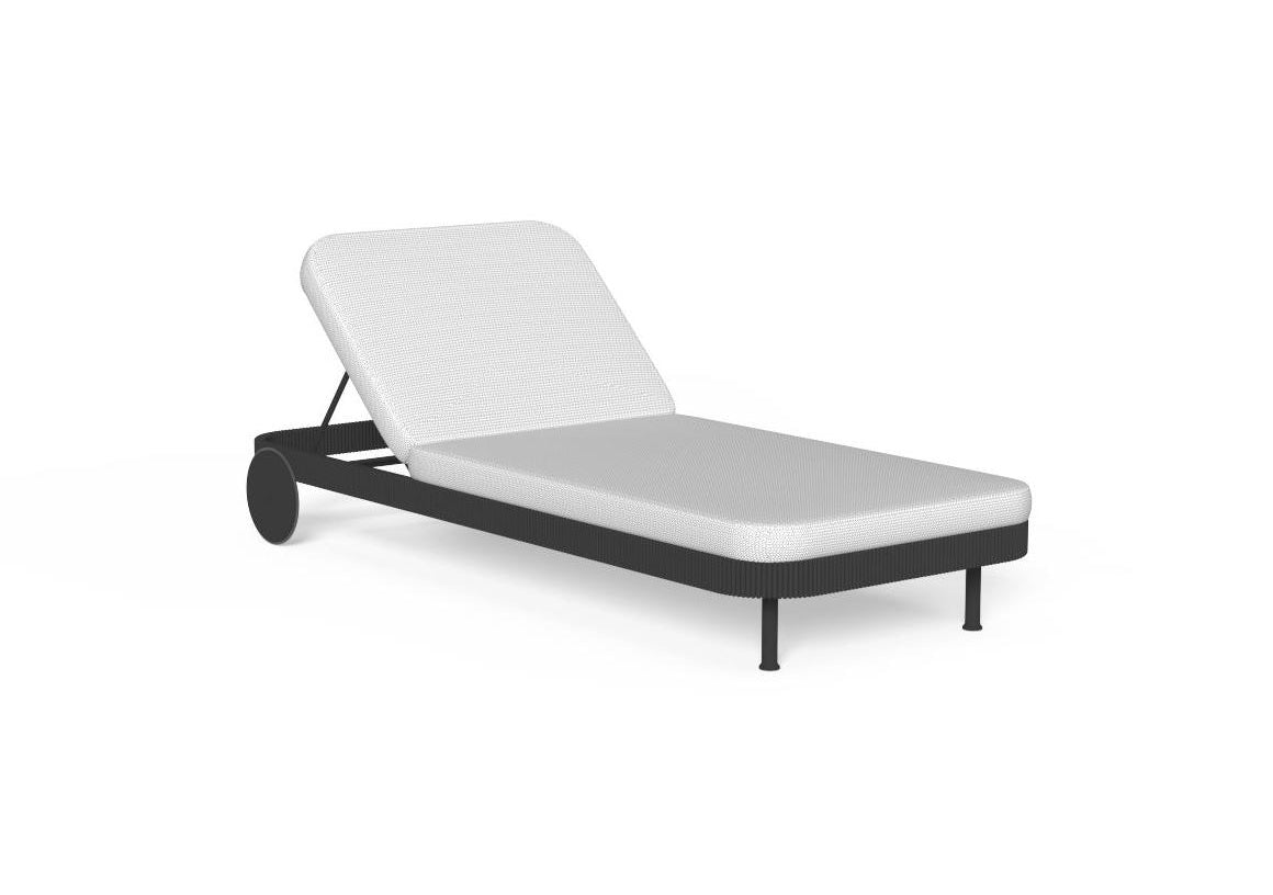Finish - Graphite Frame Silver Cushions