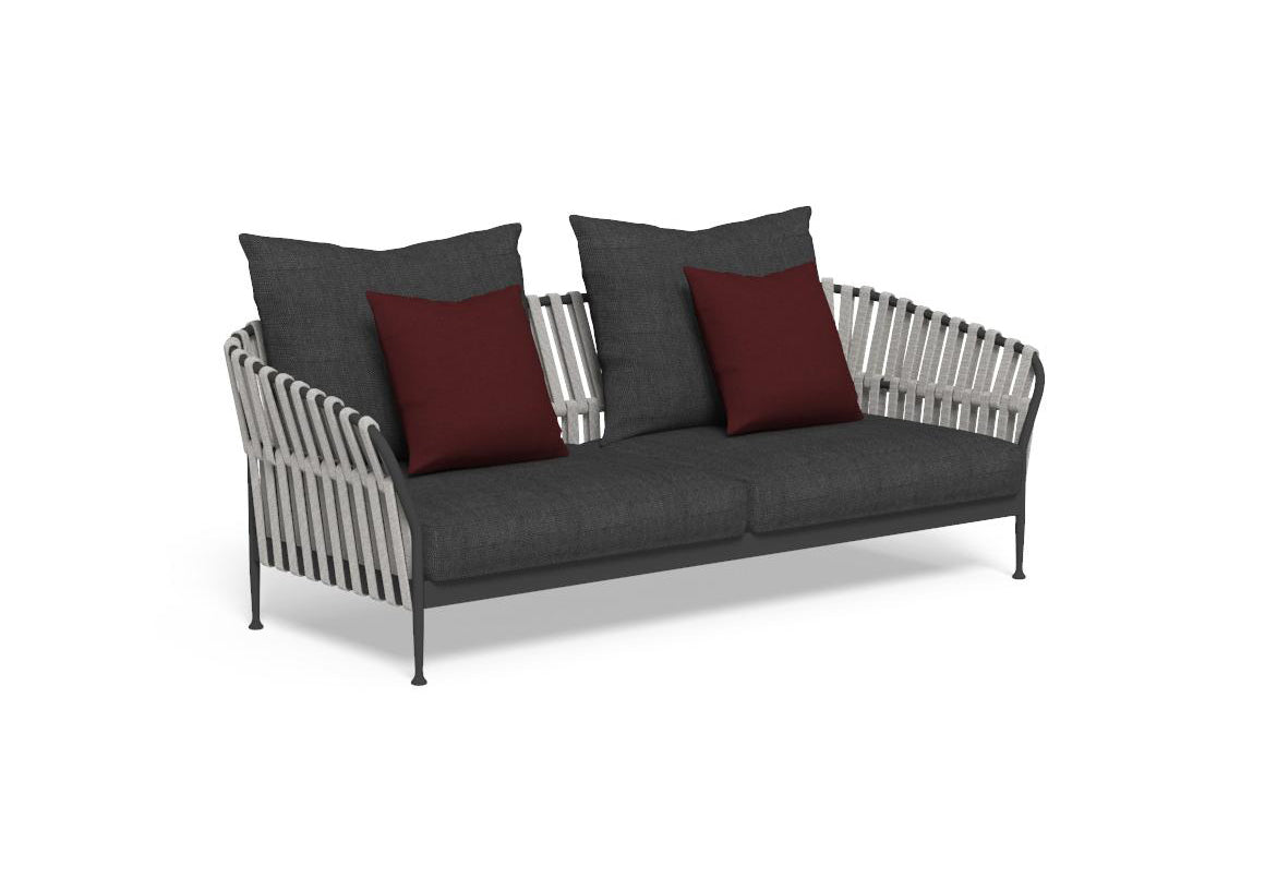 Finish - Graphite Frame Dark Gray Cushions