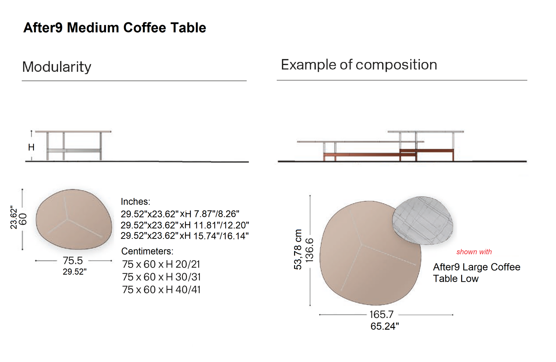 After9 Medium Coffee Table