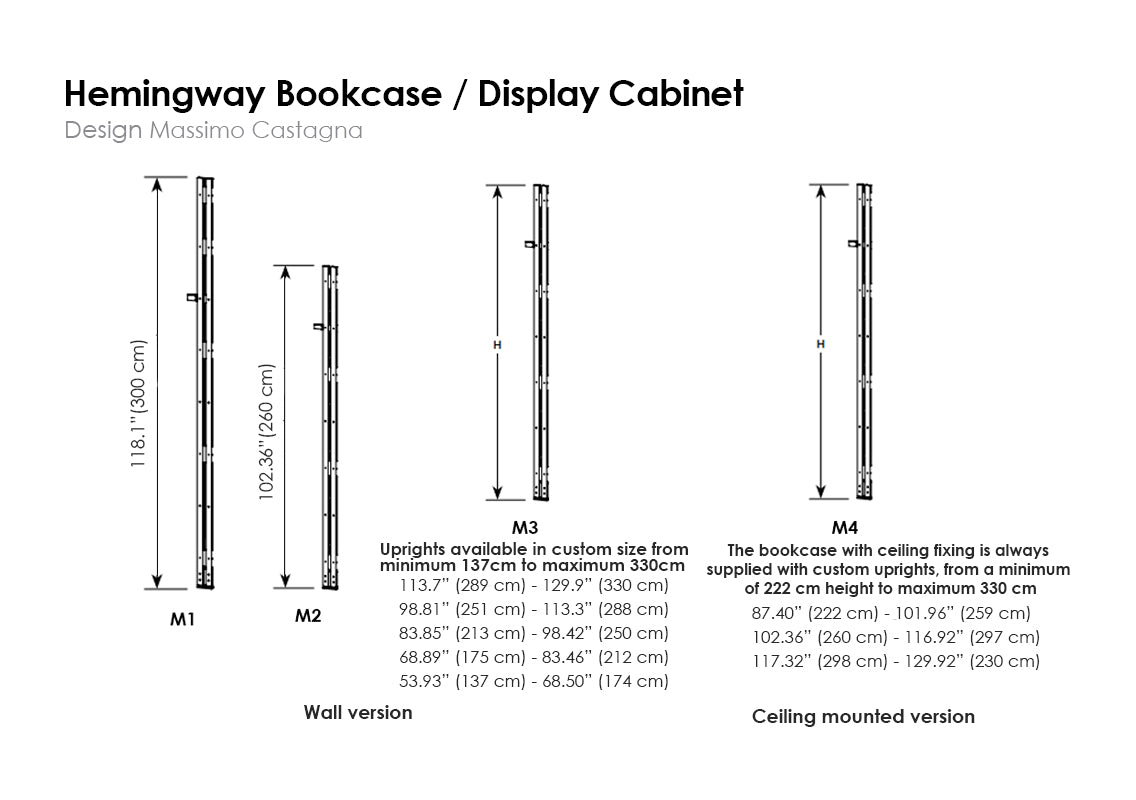 Hemingway Bookcase / Display Cabinet