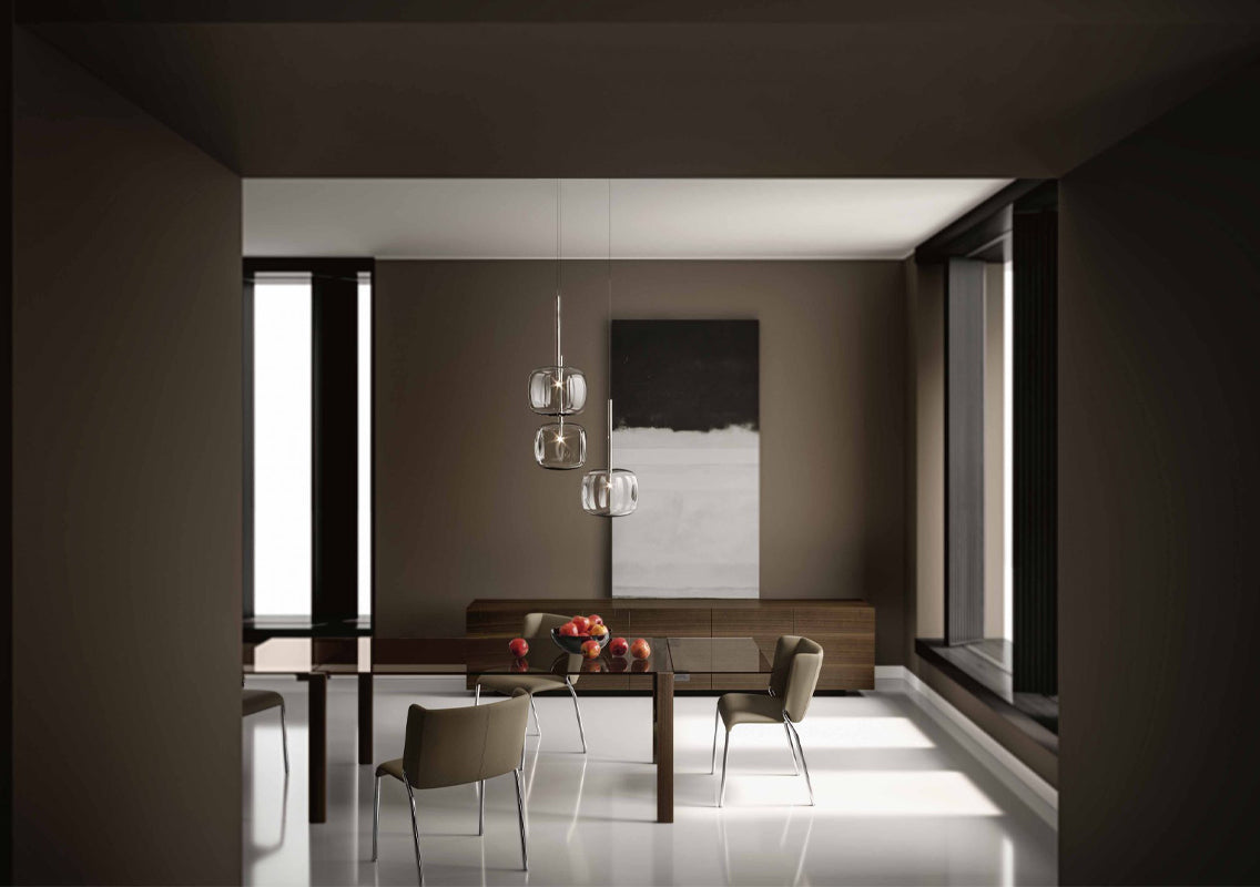 Livingstone Dark Fixed & Extendable Dining Tables