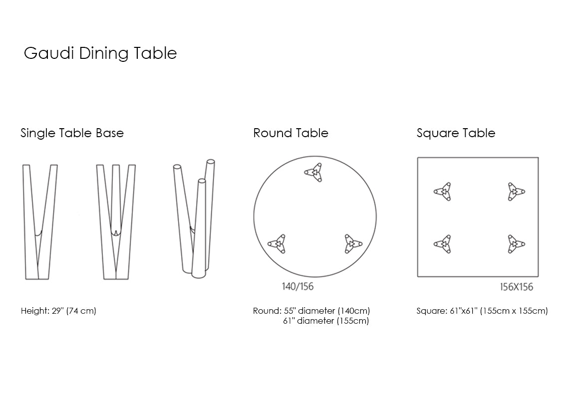 Gaudi Dining Table