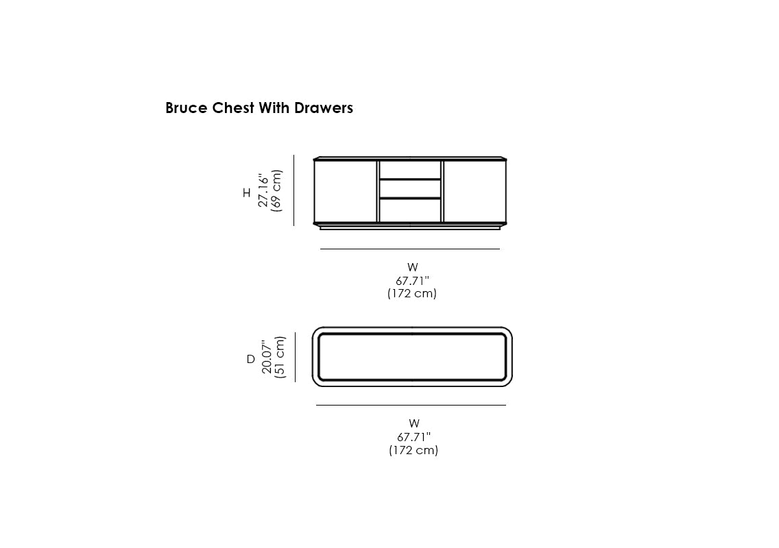 Bruce Chest with Drawers
