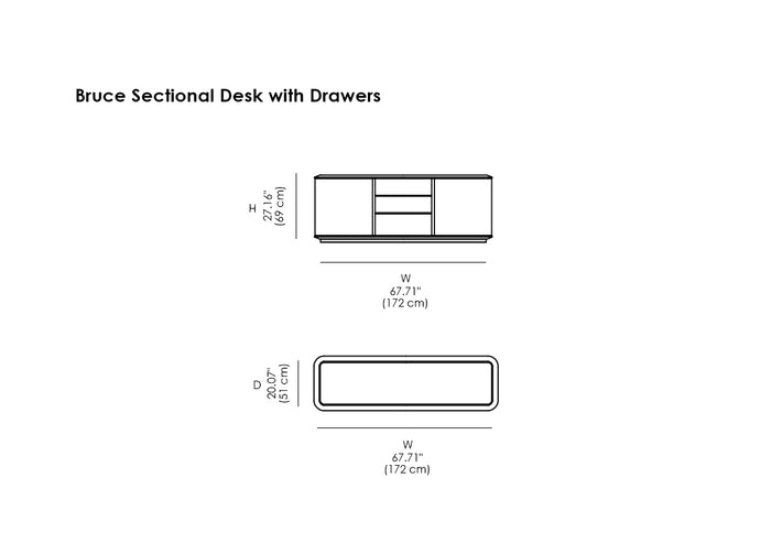 Bruce Sectional Desk