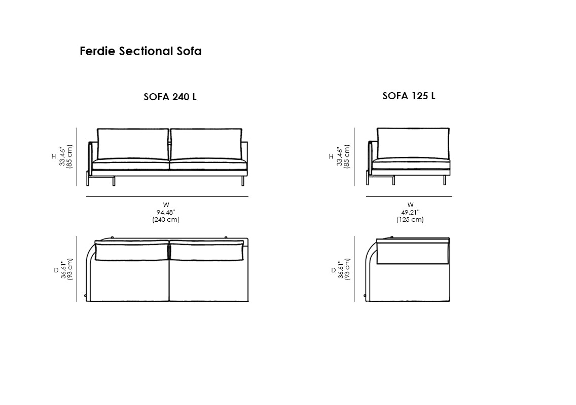 Ferdie Sectional Sofa