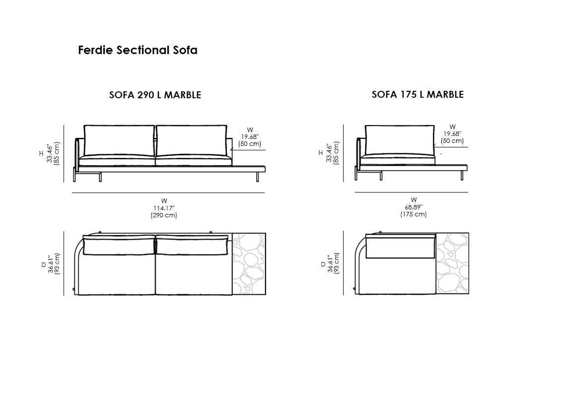 Ferdie Sectional Sofa