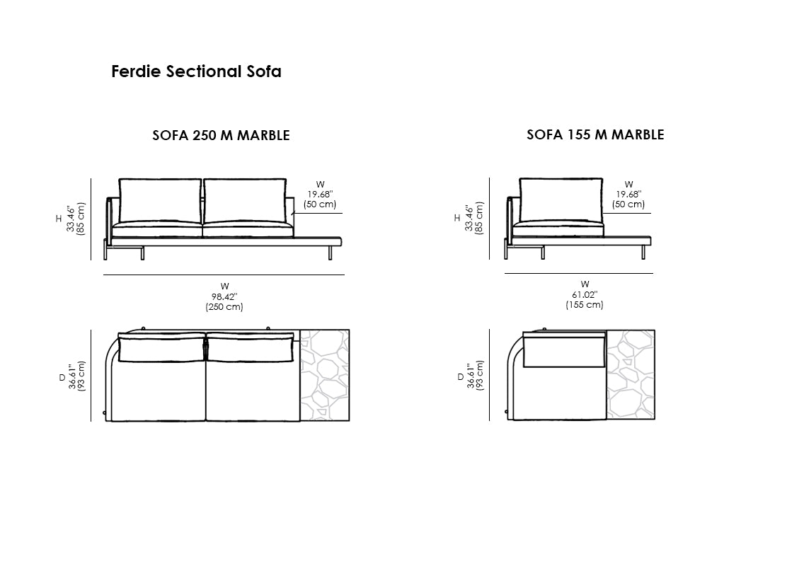 Ferdie Sectional Sofa