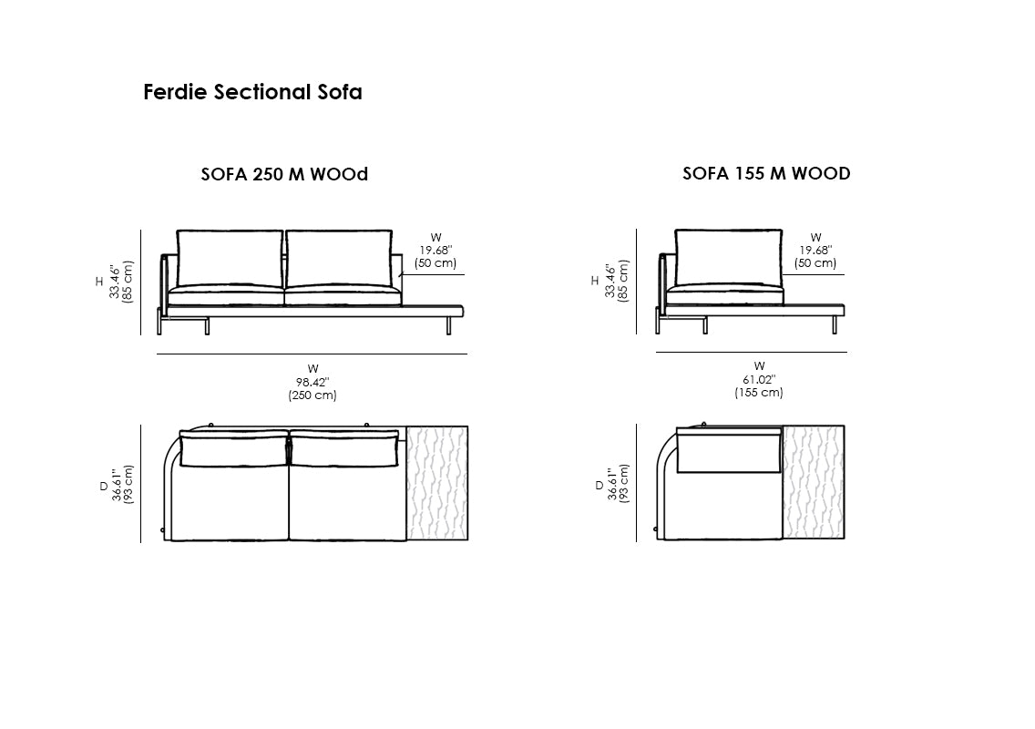 Ferdie Sectional Sofa