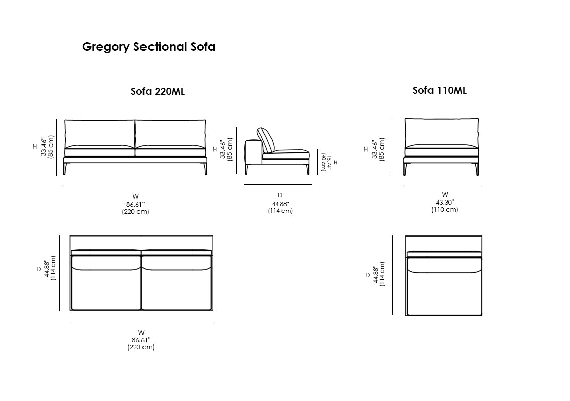 Gregory Sectional Sofa