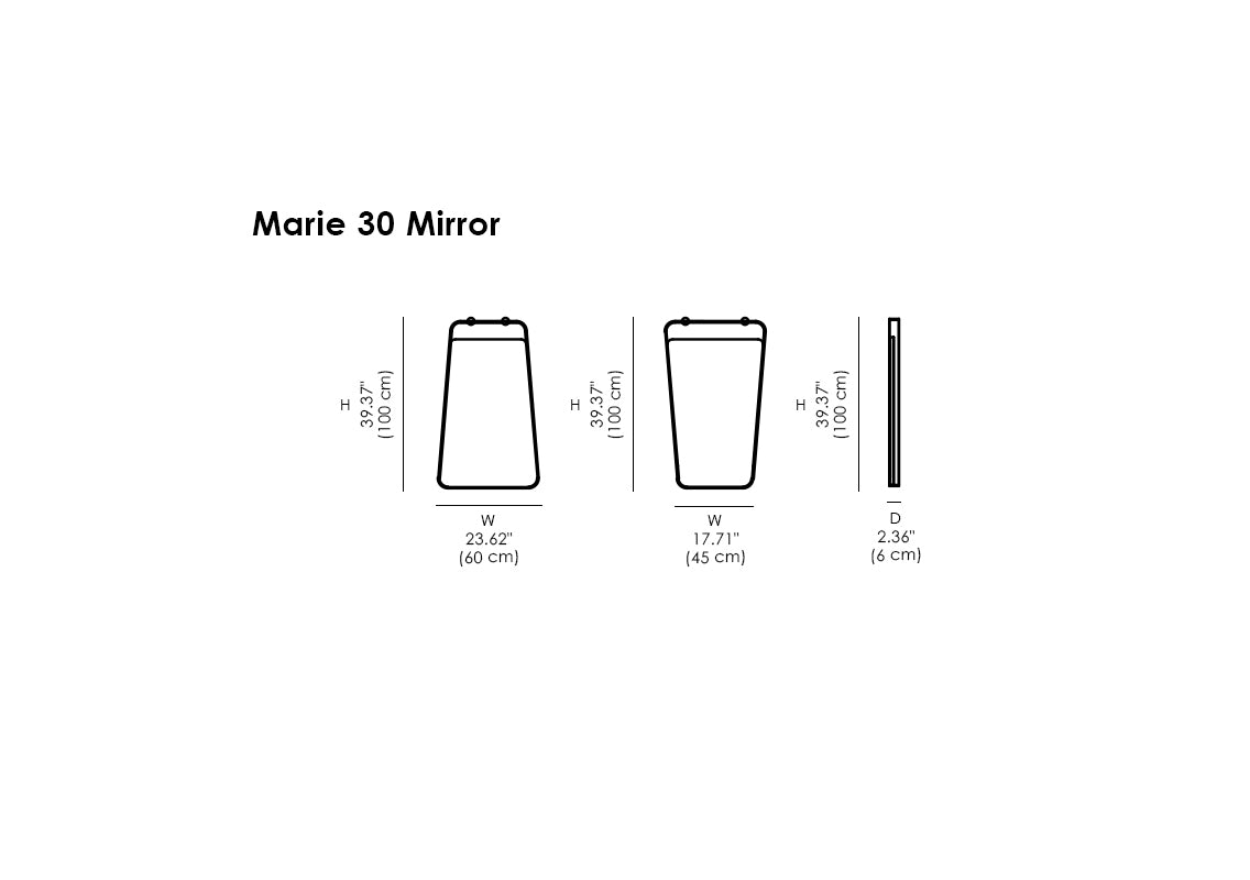 Marie 30 Mirror