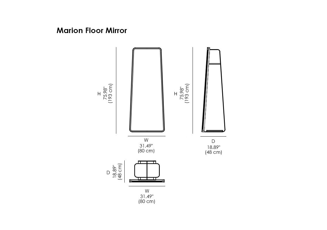 Marion Floor Mirror