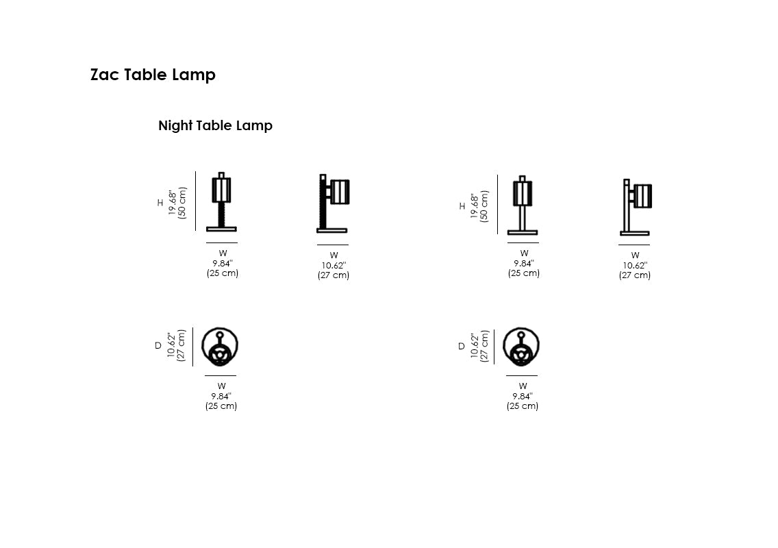 Zac Table Lamp