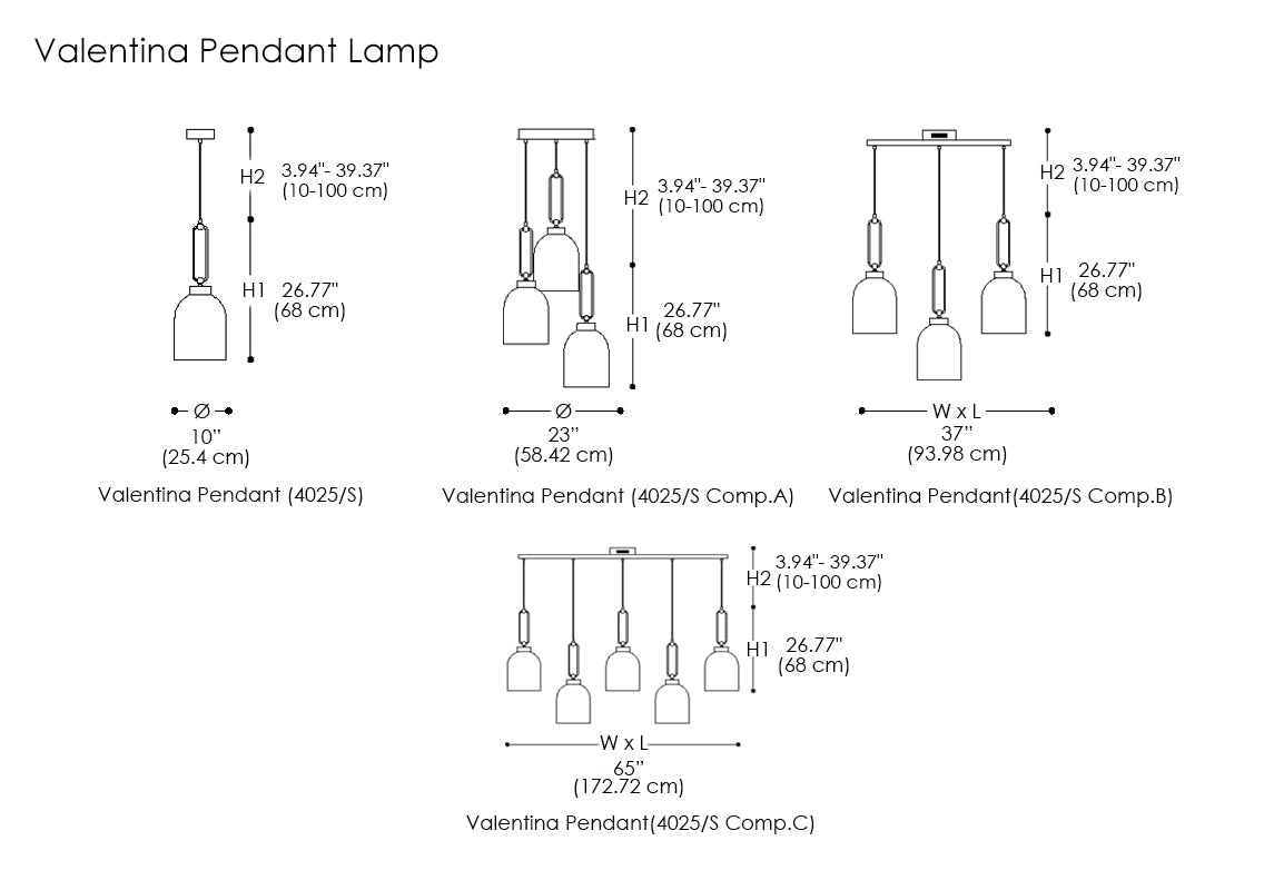 Valentina Pendant Lamp