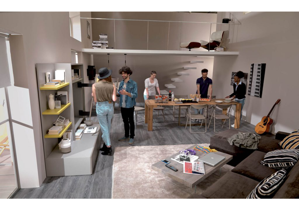 A4 Extendable Console