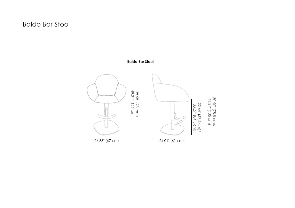 Baldo Bar Stool