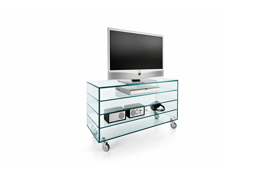 Comò Alto/Comò basso TV Unit On Casters