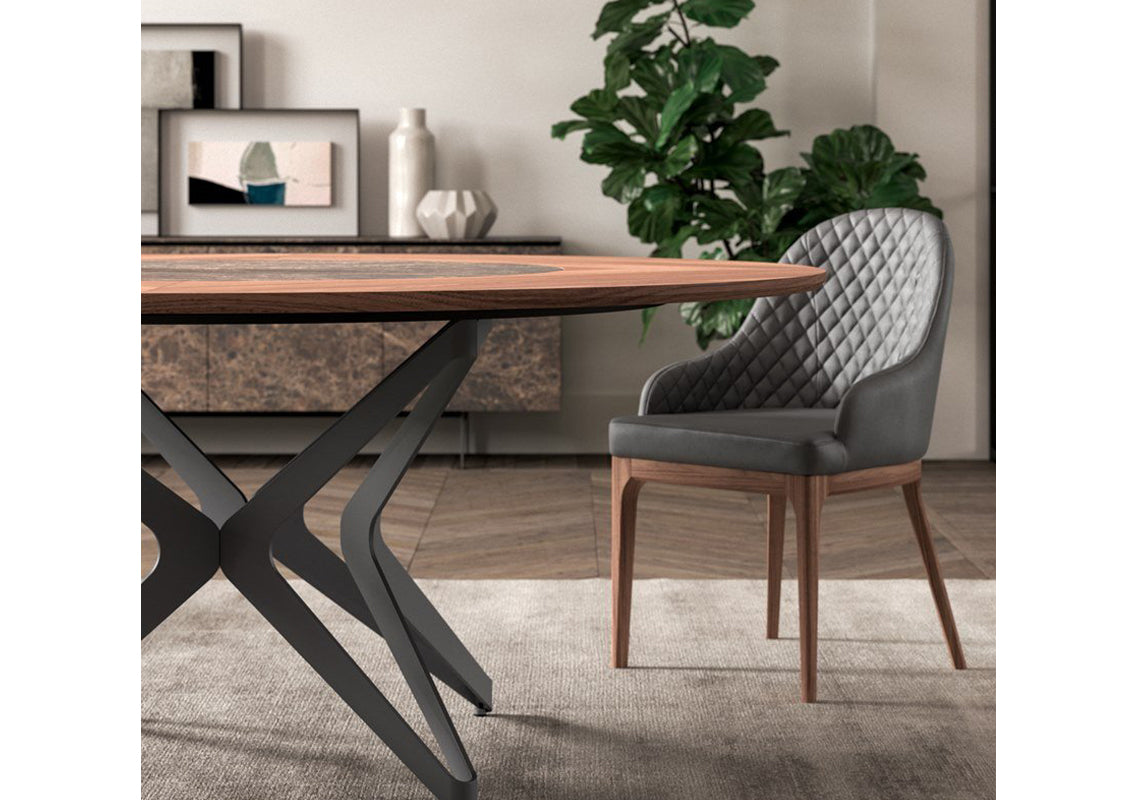 DNA Round Dining Table With Rotating Tray