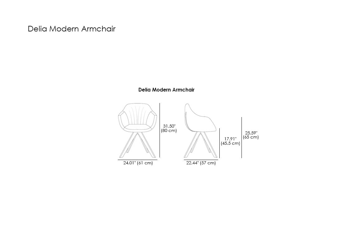 Delia Modern Armchair