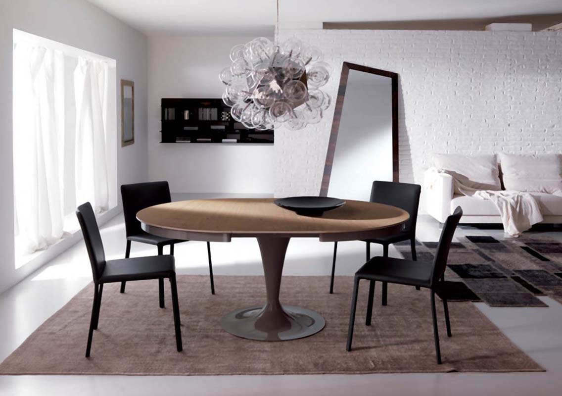 Eclipse Wood Extendable Dining Table