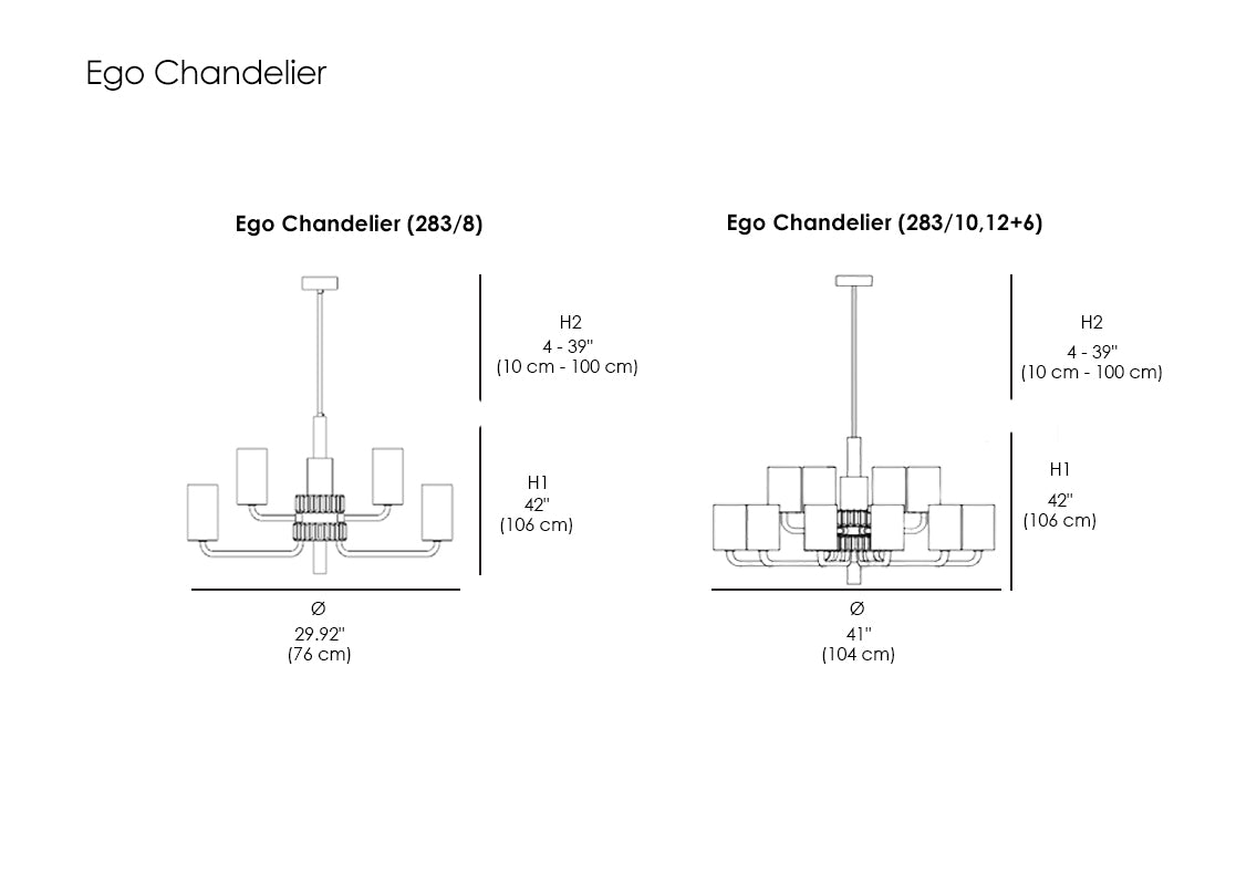 Ego Chandelier