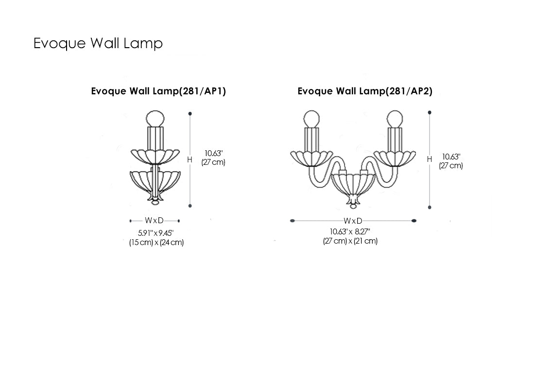 Evoque Wall Lamp